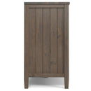 Lev - TV Media Stand - Smoky Brown by HouseOfZazla