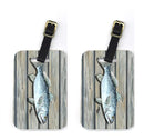 Fish Speckled Trout Luggage Tag