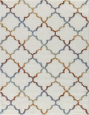 Loft Shag - 7'10" X 9'10" Shaggy Area Rug Polypropylene - Ivory