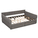 Upholstered Platform Bed With USB Charging by HouseOfZazla