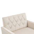 Accent Chair, leisure single sofa with Rose Golden feet