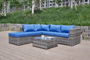 Patio Sofa With Cushions by HouseOfZazla