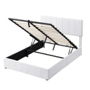 Elegant Upholstered Platform Bed With Hydraulic Storage System by HouseOfZazla