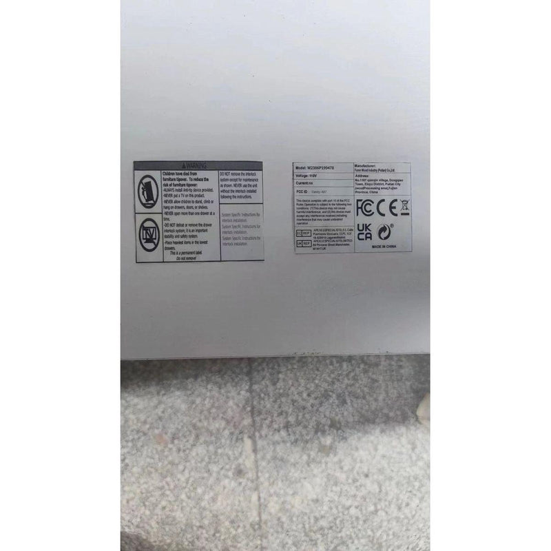 43.3"Makeup Vanity Table, Makeup Table with Large Mirror and LED Light Strip, Brightness Adjustable, Dressing Table Desk with 3 Drawers, Vanity Desk for Women(White with Stool)