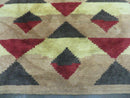 6' X 8' Handmade Tibetan Nepal Chinese Wool Rug Art Deco Contemporary Modern