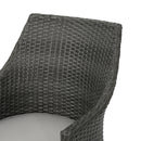 Hillhurst Outdoor Chair Set of 2 with Weather Resistant Cushions by HouseOfZazla