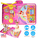 Baby Musical Mat With 55 Music Sounds Toddler Toys Floor Piano Keyboard Mat Drum Mat Carpet Educational Musical Learning Toy Infant Music Toy for 1 2