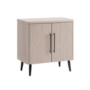 Jodie - Fluted Accent Cabinet - Oak by HouseOfZazla
