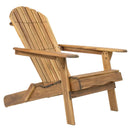 Folding Adirondack Chair Wooden Accent Furniture Lounge Chair by HouseOfZazla