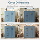 Ceramic Sink Combo, Freestanding Vanity Set With 3 Drawers & Soft Closing Doors by HouseOfZazla