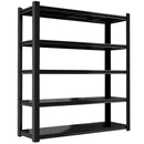 Tall Metal Shelves With Removable Dividers Are High Capacity And Load Bearing For Garages, Kitchens And Offices by HouseOfZazla