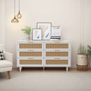 6 Drawer Storage Modern Cabinet For Bedroom by Unique Piece Furniture