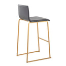 Mara - Contemporary Upholstered Barstool (Set of 2) by HouseOfZazla