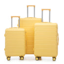 3 Pieces Set 20" / 24" / 28" Spinner Wheel Luggage With Combination Lock by HouseOfZazla