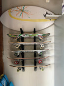 Trifecta Skateboard Storage Rack | 3 Levels