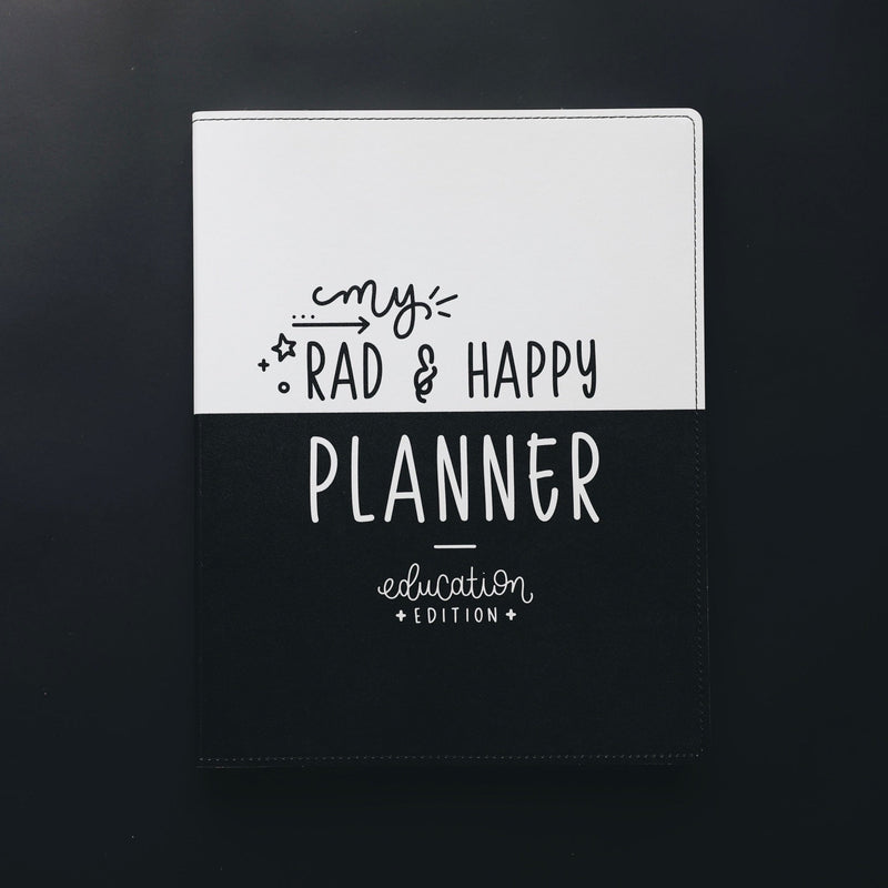 8.5 x 11 Undated Education Planner - Halfsies Edition