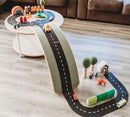 Flexible Rubber Roads Play Set – Open-Ended City & Car Track Play