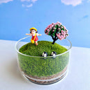 Handcrafted Glass Terrarium Miniature Botanical Garden, Unique Artisan Design, Desktop Decor