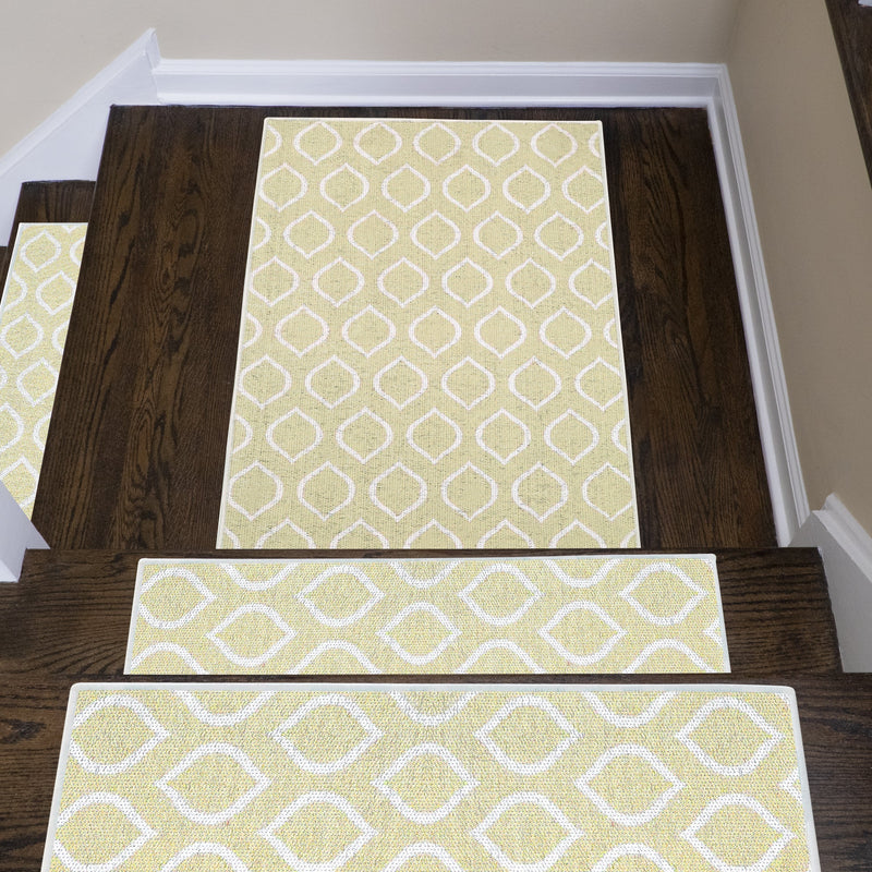Sussexhome Drop Collection 2 x 3 Foot Heavy Duty Low Pile Landing Rug Runner