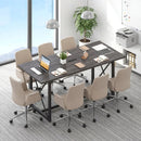 6FT Conference Table with Power Outlets Seats 6-8 People for Office by DirectDeals
