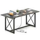 6FT Conference Table with Power Outlets Seats 6-8 People for Office by LJGDeals