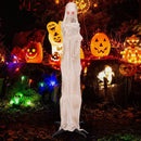 6FT Halloween Animated Standing Mummy with LED Red Glowing Eyes by LJGDeals