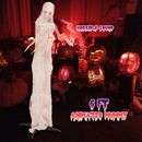 6FT Halloween Animated Standing Mummy with LED Red Glowing Eyes by DirectDeals