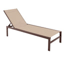 6-Position Chaise Lounge Chairs with Rustproof Aluminium Frame by LJGDeals