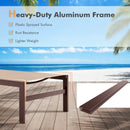 6-Position Chaise Lounge Chairs with Rustproof Aluminium Frame by LJGDeals