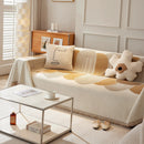 Soft Chenille Tassel Trim Sectional Sofa Protector Couch Covers for Cats Cozy Blanket Sofa Throws by Slipcover KAS™