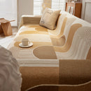 Soft Chenille Tassel Trim Sectional Sofa Protector Couch Covers for Cats Cozy Blanket Sofa Throws by Slipcover KAS™