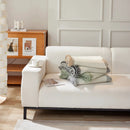Soft Chenille Tassel Trim Sectional Sofa Protector Couch Covers for Cats Cozy Blanket Sofa Throws by Slipcover KAS™