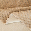 Thick Plush Non-Slip Sofa Throw Cover, Warm Soft Faux Fur Couch Protector for Winter