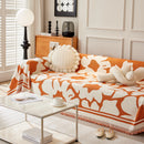 Chenille Floral Soft Thick Reversible Blanket Covers for Couch, Couch Protector Blanket Cover Sofa