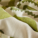 Boho Geometric Chenille Throw Sofa Cover Soft Textured Decorative Couch Blanket