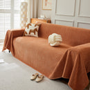 Herringbone Oversized Chenille Couch Throw Cover Sofa Slipcovers Couch Covers for Sectional Couches