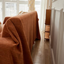 Herringbone Oversized Chenille Couch Throw Cover Sofa Slipcovers Couch Covers for Sectional Couches