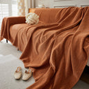 Herringbone Oversized Chenille Couch Throw Cover Sofa Slipcovers Couch Covers for Sectional Couches