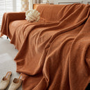 Herringbone Oversized Chenille Couch Throw Cover Sofa Slipcovers Couch Covers for Sectional Couches