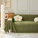 Herringbone Oversized Chenille Couch Throw Cover Sofa Slipcovers Couch Covers for Sectional Couches