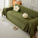 Herringbone Oversized Chenille Couch Throw Cover Sofa Slipcovers Couch Covers for Sectional Couches
