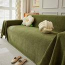 Herringbone Oversized Chenille Couch Throw Cover Sofa Slipcovers Couch Covers for Sectional Couches