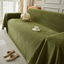 Herringbone Oversized Chenille Couch Throw Cover Sofa Slipcovers Couch Covers for Sectional Couches