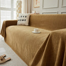 Herringbone Oversized Chenille Couch Throw Cover Sofa Slipcovers Couch Covers for Sectional Couches