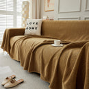 Herringbone Oversized Chenille Couch Throw Cover Sofa Slipcovers Couch Covers for Sectional Couches