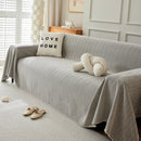 Herringbone Oversized Chenille Couch Throw Cover Sofa Slipcovers Couch Covers for Sectional Couches