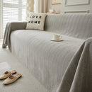 Herringbone Oversized Chenille Couch Throw Cover Sofa Slipcovers Couch Covers for Sectional Couches