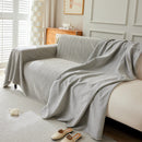 Herringbone Oversized Chenille Couch Throw Cover Sofa Slipcovers Couch Covers for Sectional Couches