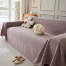 Herringbone Oversized Chenille Couch Throw Cover Sofa Slipcovers Couch Covers for Sectional Couches