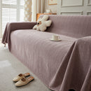 Herringbone Oversized Chenille Couch Throw Cover Sofa Slipcovers Couch Covers for Sectional Couches